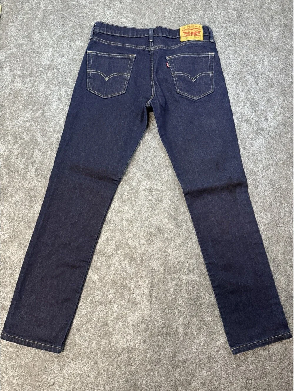 Levi’s511 Slim Fit Jeans, Men’s W34 L32 Dark Wash Stretch Denim Blue